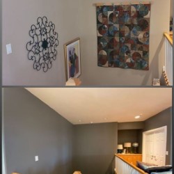 Interior painting project